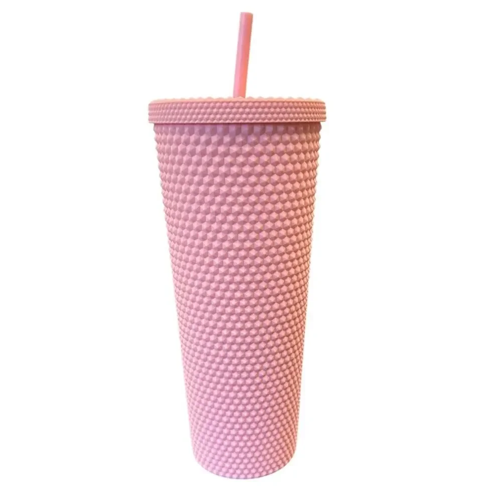 Starbucks Matte Pink Studded Venti Tumbler 24 oz 2022 Valentine's Edition NEW